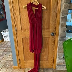 Convertible knee length dress